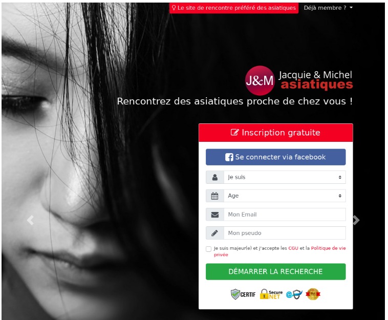 Inscription Gratuite pour une Rencontre avec une Asiatique sur [page_title] !